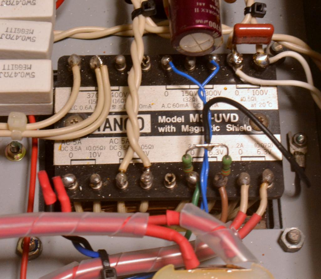 Para Single DET-25/DA-100 SE tube amplifier with all Hirata TANGO transformer, interstage NC-14