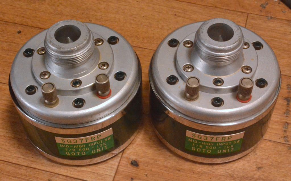 GOTO UNIT SG-37FRP middle high range unit for horn system