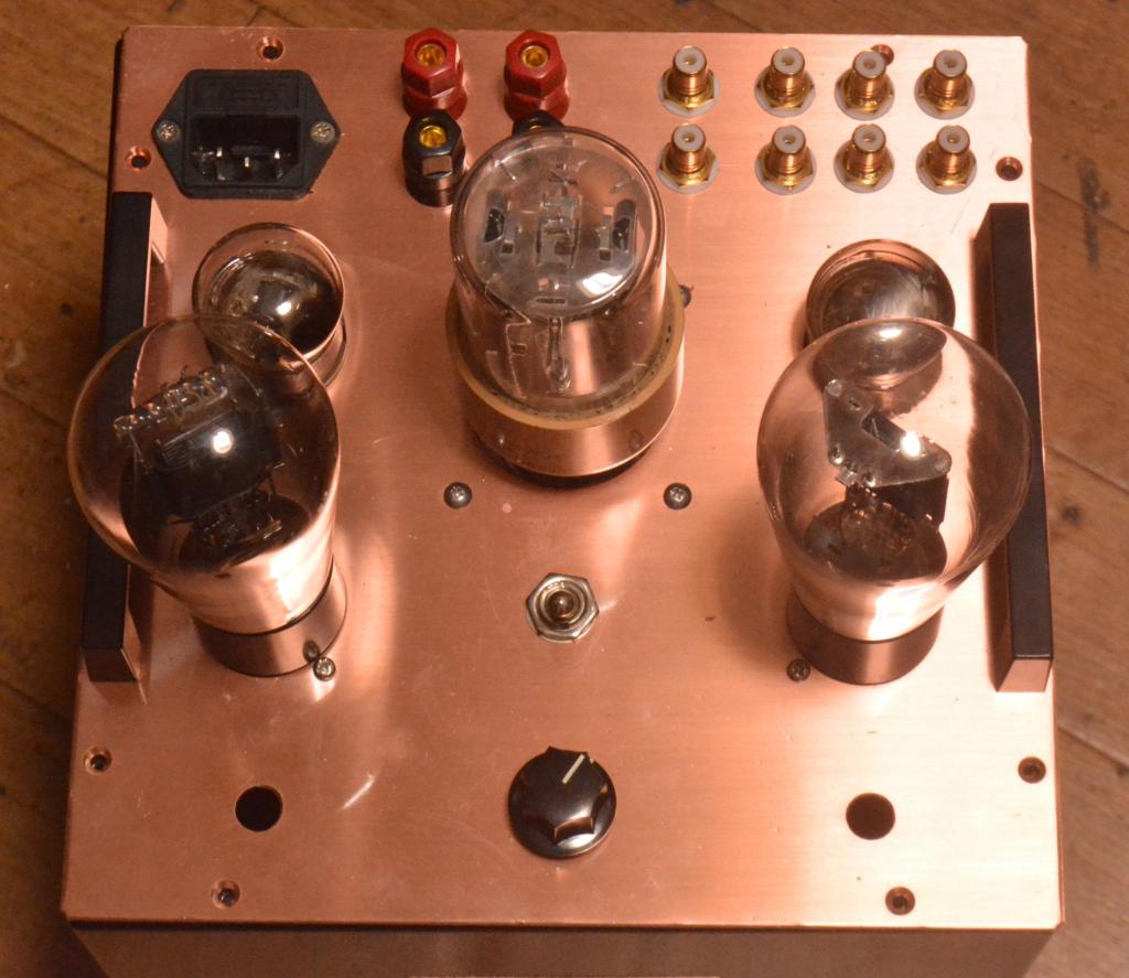 45 SE tube amplifier/preamp/buffer amp driving tube 717A