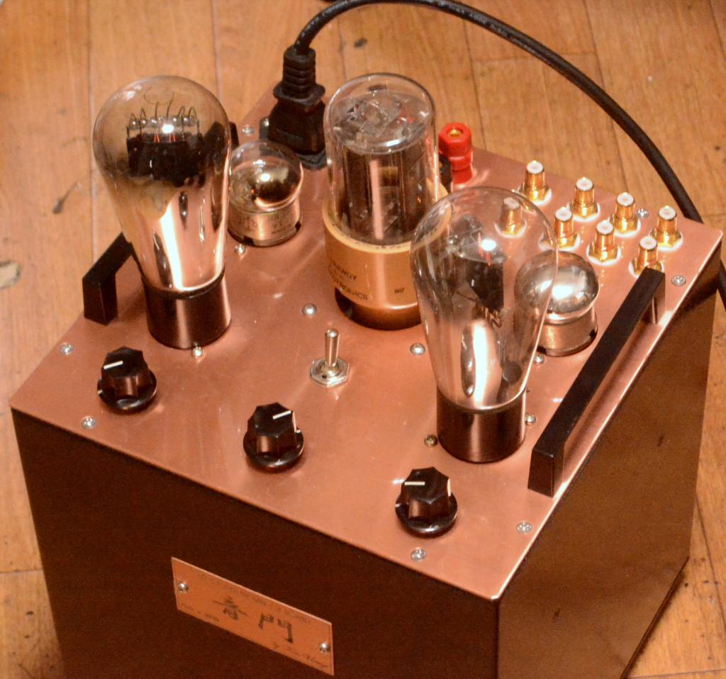 45 SE tube amplifier/preamp/buffer amp driving tube 717A