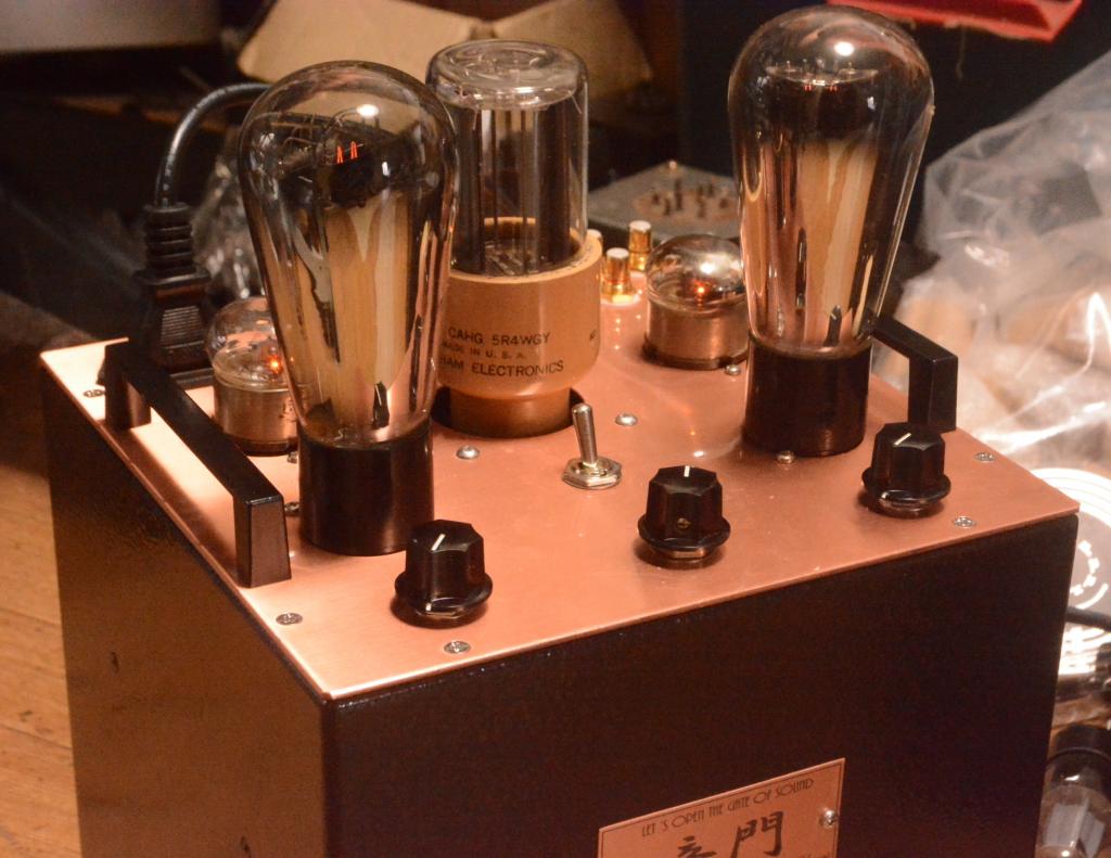45 SE tube amplifier/preamp/buffer amp driving tube 717A
