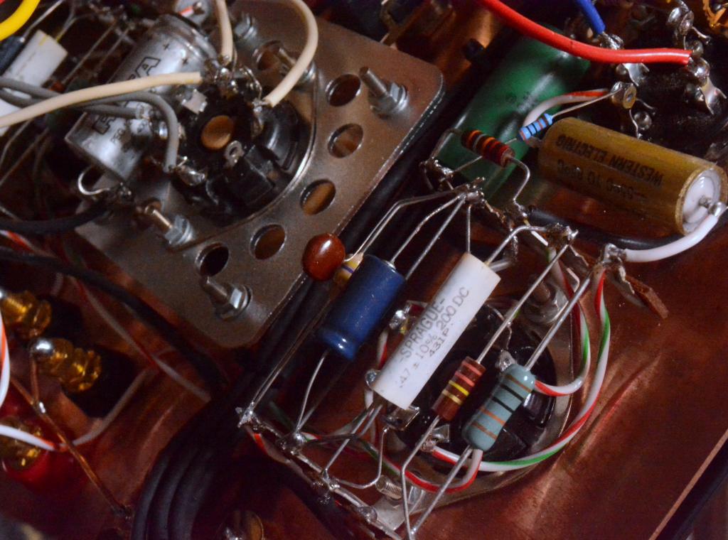 45 SE tube amplifier/preamp/buffer amp driving tube 717A