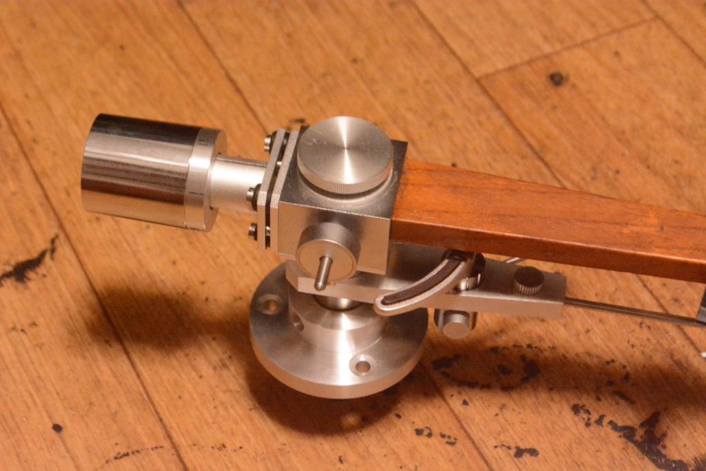 Grace G-714 wooden tonearm with headshell, cable