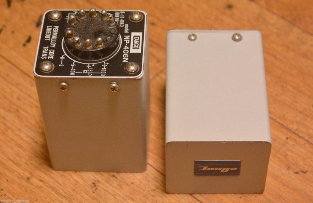 Pair Hirata Tango line output transformer permalloy core NP-406N * Ex RARE