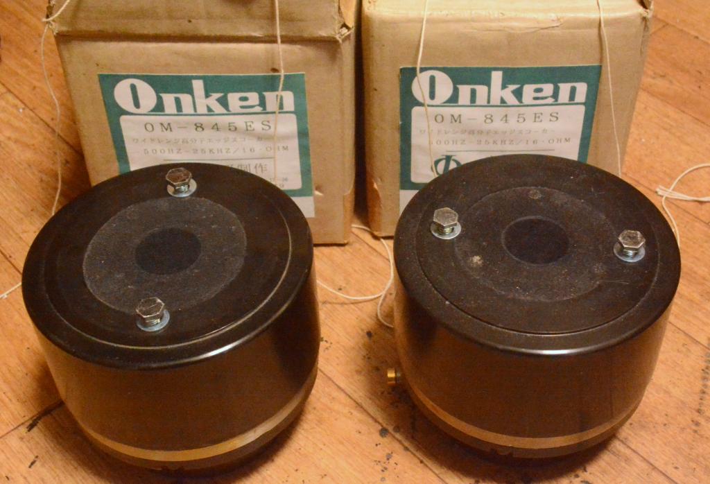 The Legend 60s' Early Onken unit OM-845SE with special order made Asagao horn * titan diaphragm