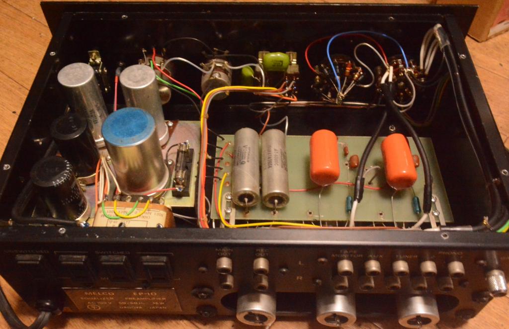 MELCO EP-10 tube preamplifier with MM phono stage