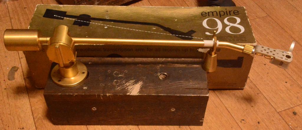 60s year America made Empire 98 type tonearm 12inches long similar to FR-66S