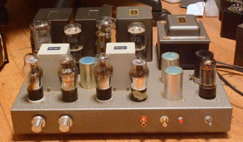 Morikawa 2A3/PX4 stereo tube amplifier with all Hirata TANGO transformer