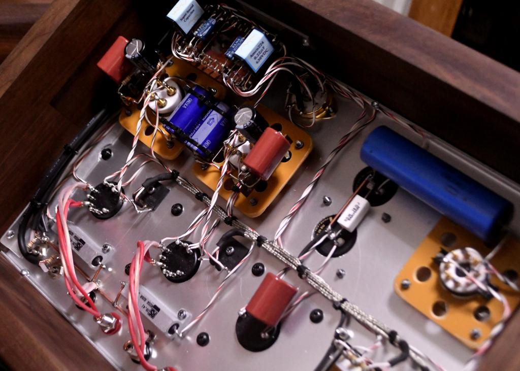 300B stereo tube amplifier class A1, 9W output