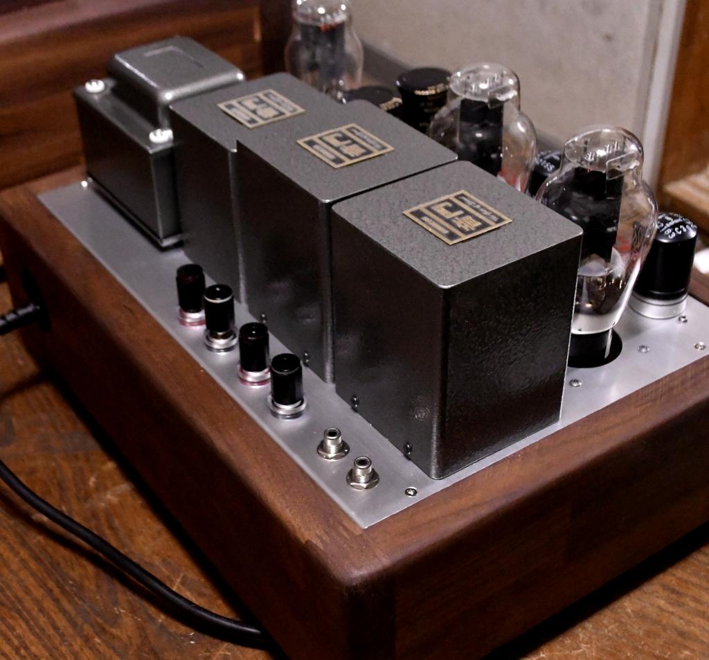 300B stereo tube amplifier class A1, 9W output