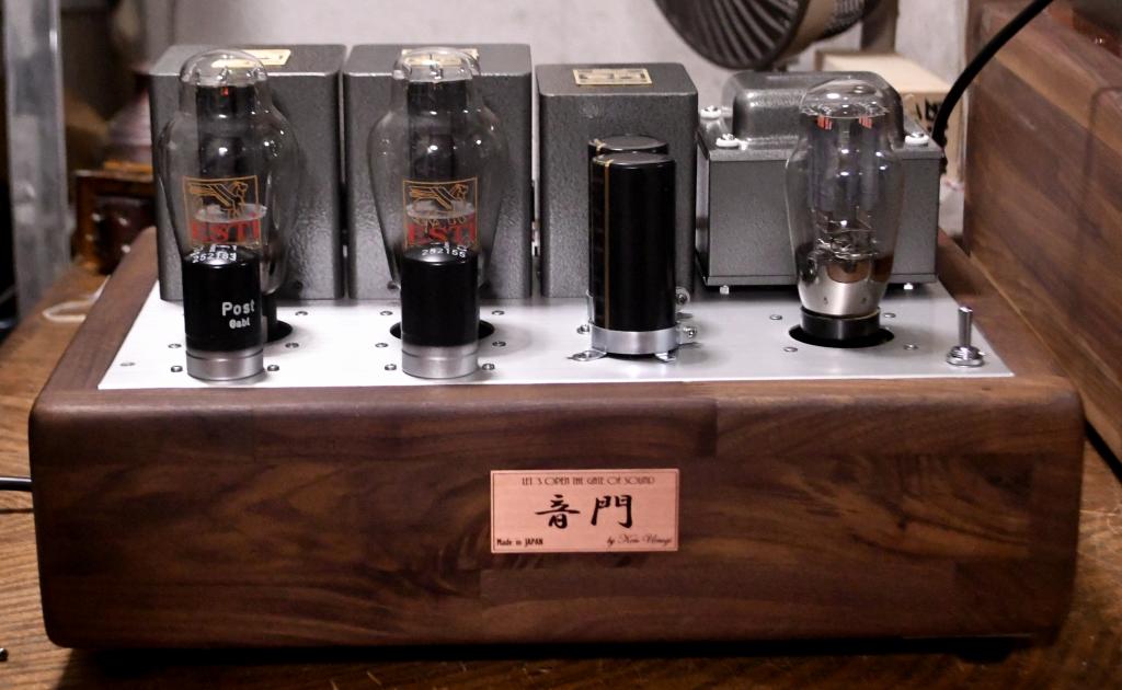 300B stereo tube amplifier class A1, 9W output