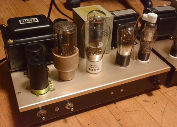WE91B type 300B SE monoblock x 2 tube amplifier