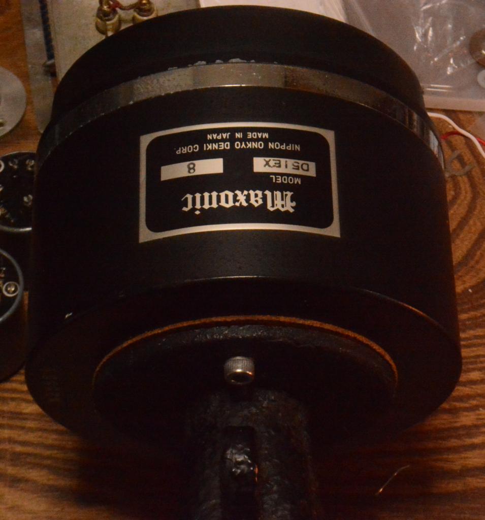 The Legend 70s' Early Maxonic horn and driver D51EX field coil with Tungar tube power supply