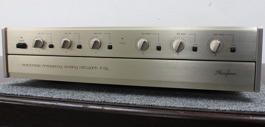 Accuphase F-15L channel divider network limited version