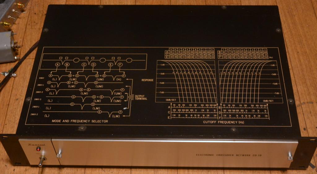 SANSUI CD-10 multi channel divider network for 2,3,4 ways