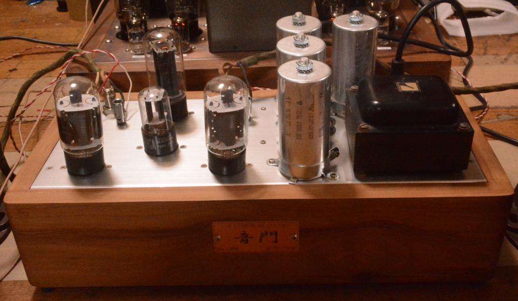 30s year RCA field coil speaker with power supply using 6L6 and 6SN7