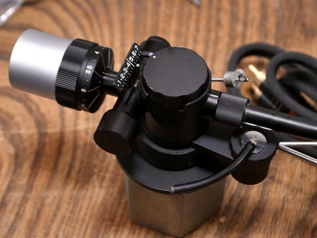 Audio Craft AC-4000MC long type tonearm one pivot oil damped type cable
