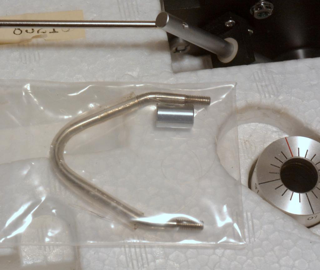 SAEC WE-8000st long straight tonearm with original box, manual, template