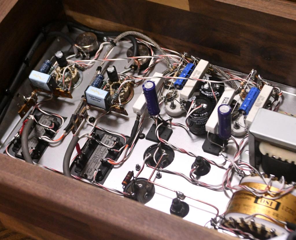 【Special price】307A SE tube amplifier amp 60s years TAMURA OPT with all tubes, included Bluetooth !