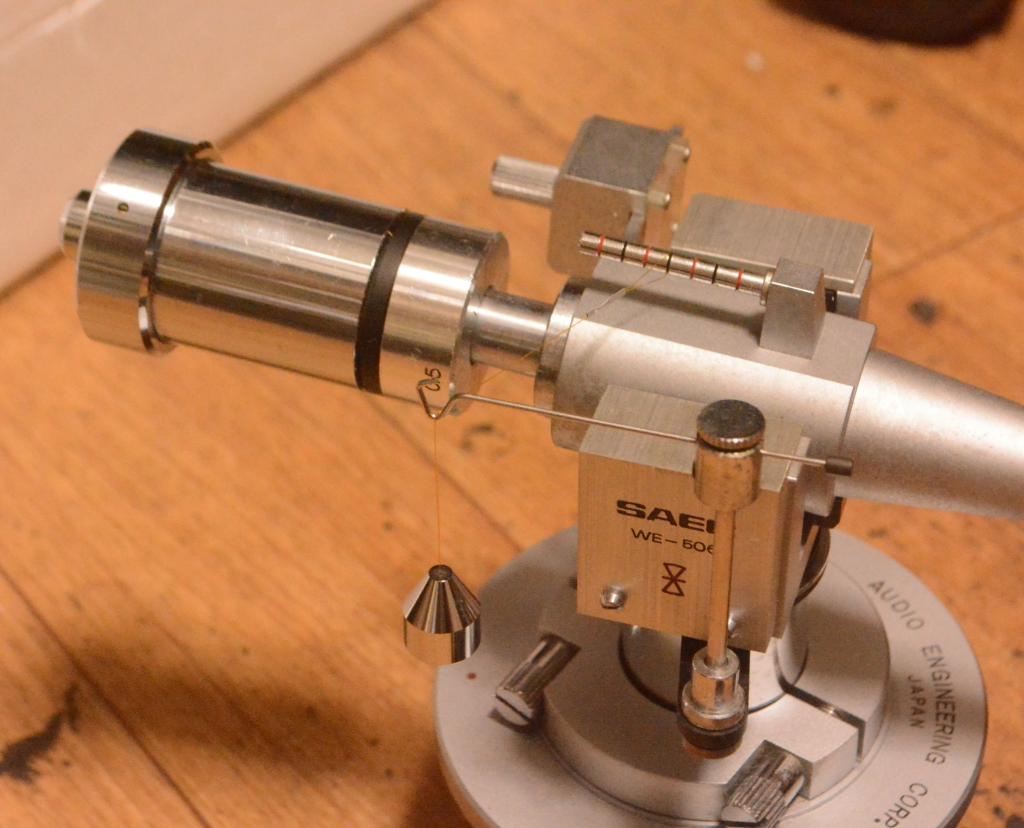 SAEC WE-506/30 12 inches long tonearm with cable * Perfect condition