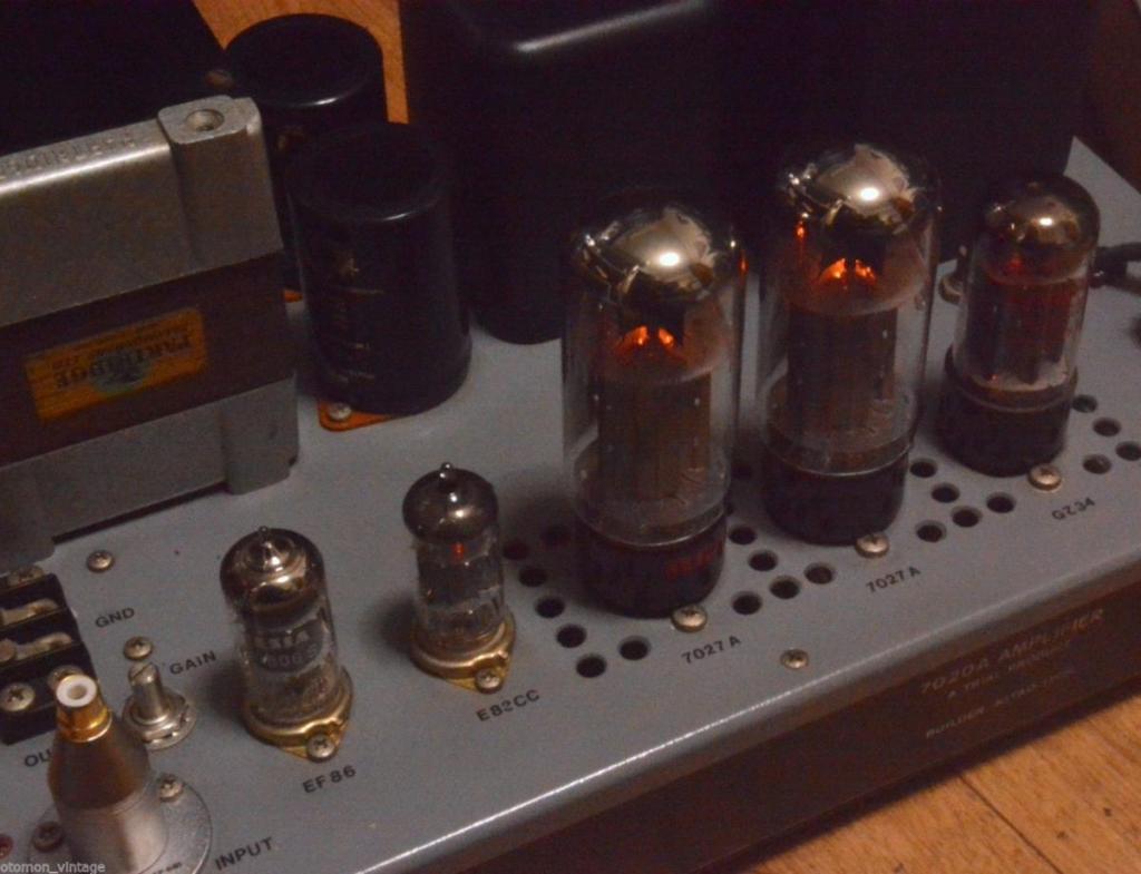 Itoh Kitao 7027A tube power amplifier with Partridge transformer Limited only 2 sets made