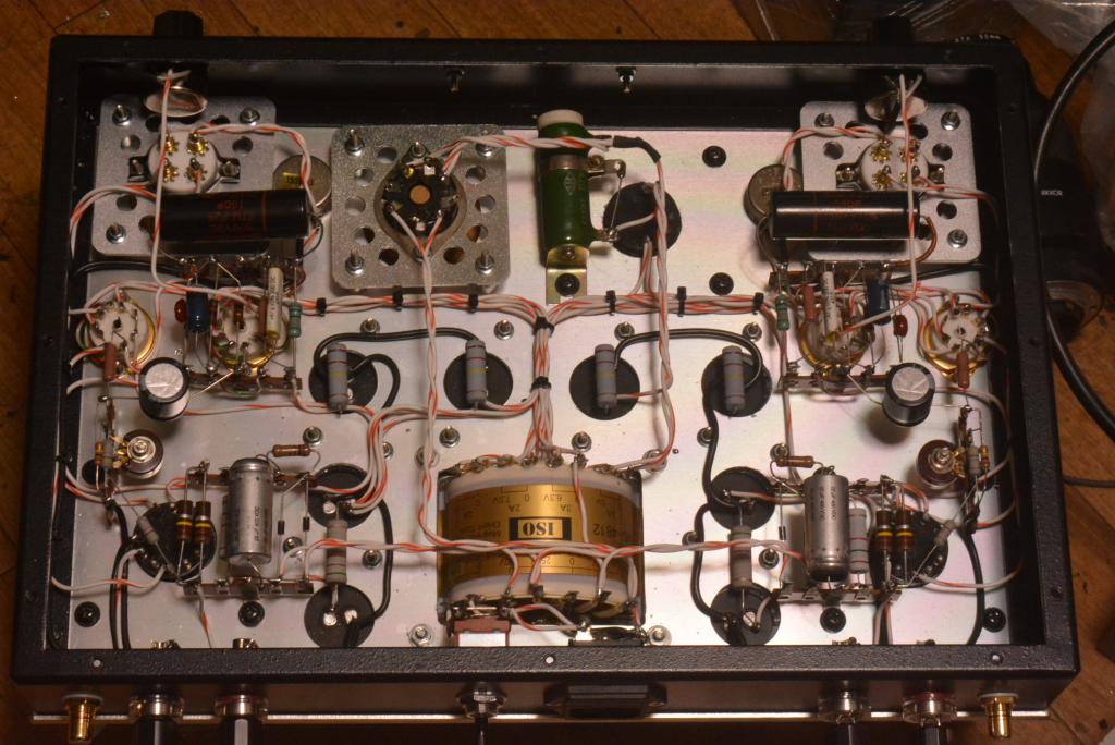 50/VT62/10Y tube SE stereo amplifier pure class A1, direct AC heat filament