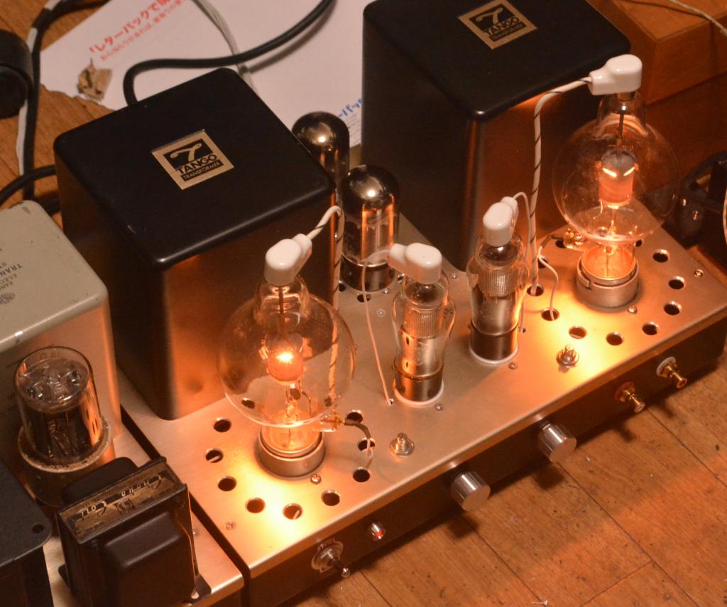 Valve World 100th stereo tube amplifier dynamic coupling schematic * special order TANGO trans