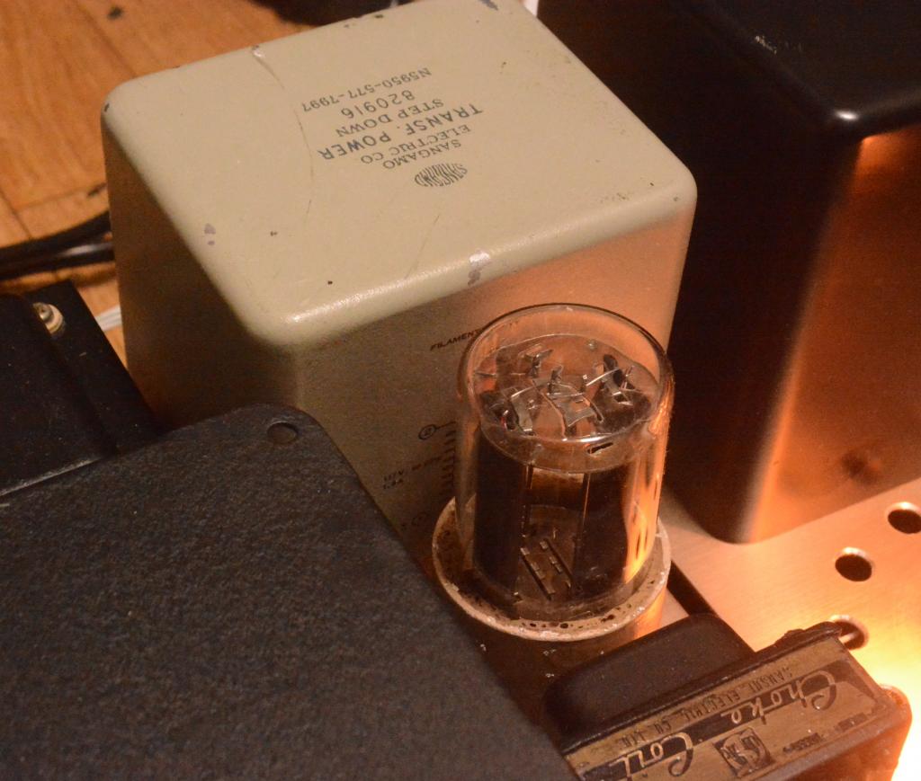 Valve World 100th stereo tube amplifier dynamic coupling schematic * special order TANGO trans