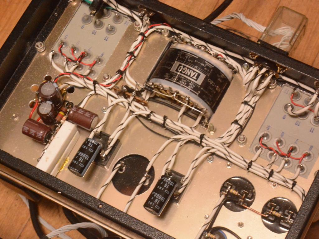 Valve World 100th stereo tube amplifier dynamic coupling schematic * special order TANGO trans