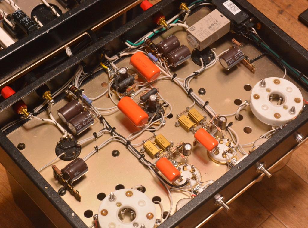 Valve World 100th stereo tube amplifier dynamic coupling schematic * special order TANGO trans