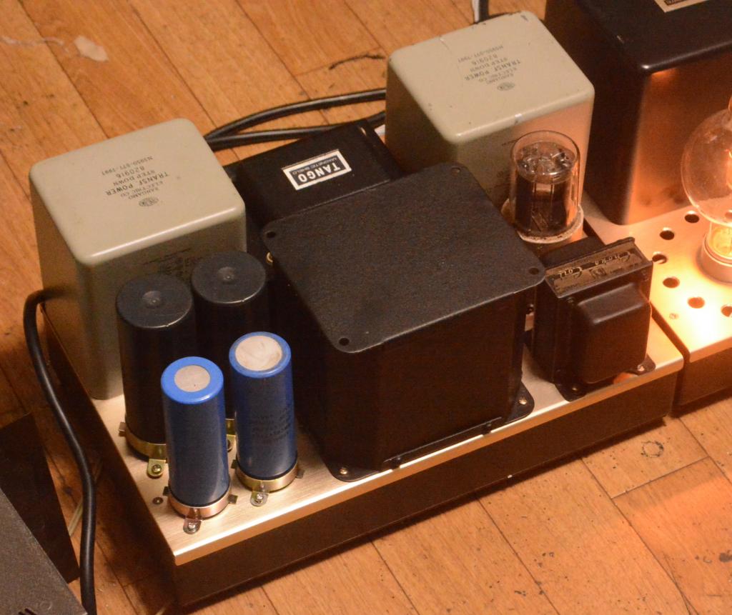 Valve World 100th stereo tube amplifier dynamic coupling schematic * special order TANGO trans