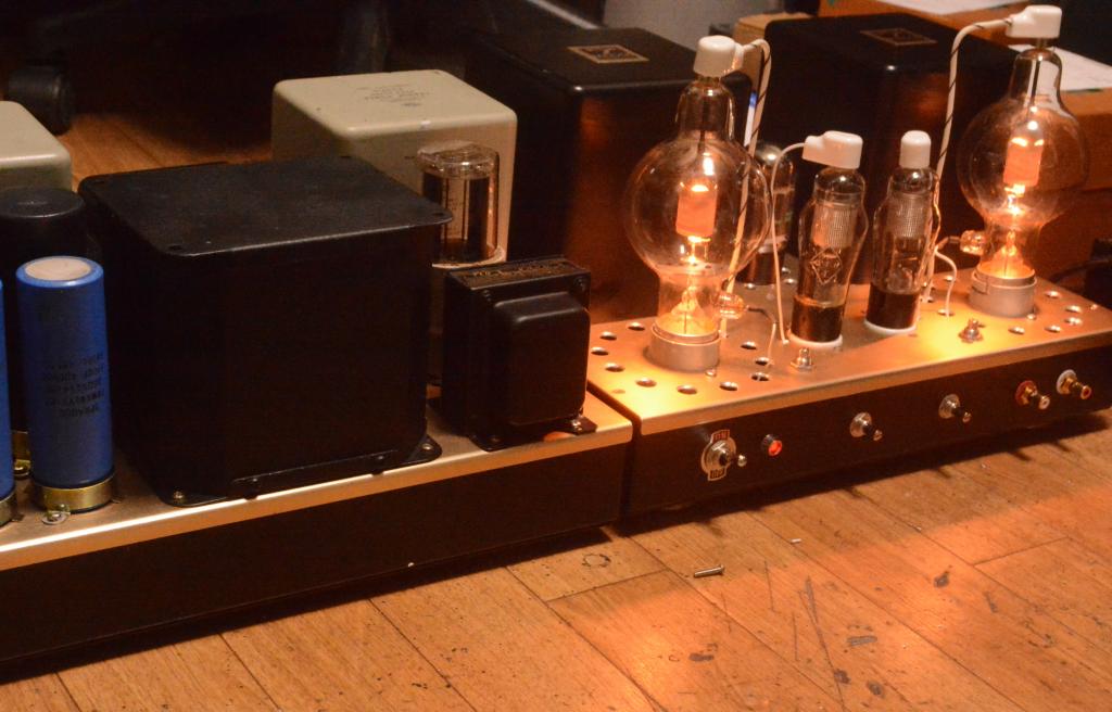 Valve World 100th stereo tube amplifier dynamic coupling schematic * special order TANGO trans