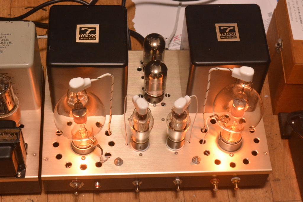 Valve World 100th stereo tube amplifier dynamic coupling schematic * special order TANGO trans