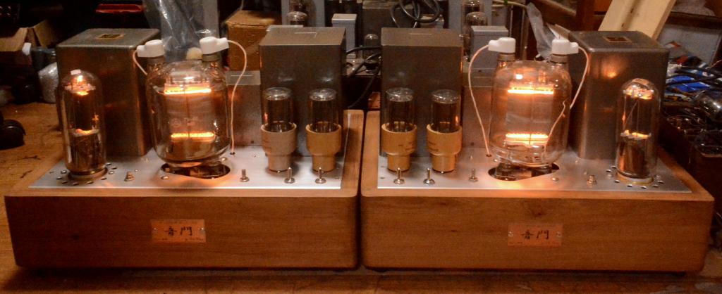 THE Zeus 833A tube amplifier monoblock x 2 * 211 drive * 60W
