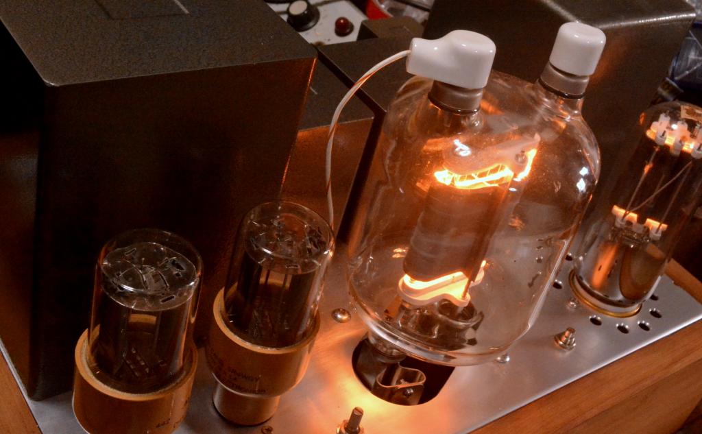 THE Zeus 833A tube amplifier monoblock x 2 * 211 drive * 60W