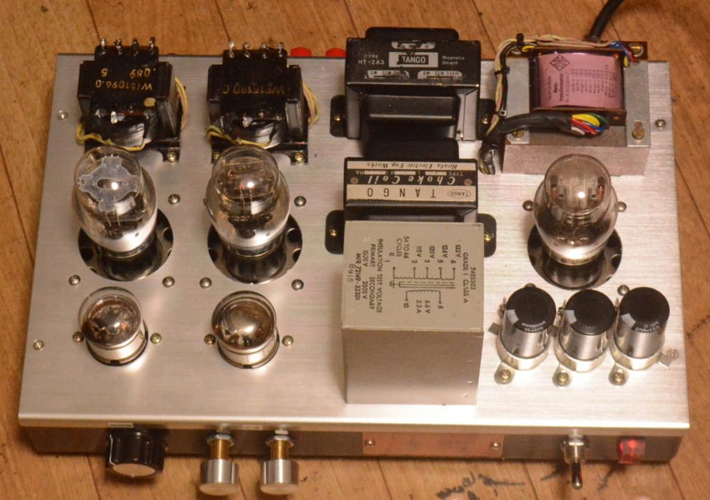 45 SE tube amplifier/preamp/buffer amp driving tube 717A