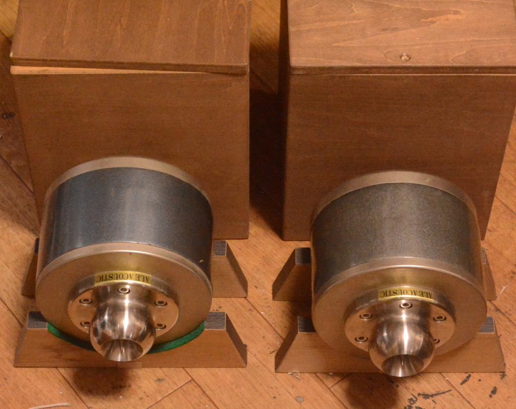 ALE Acoustic 1710 titanium diaphragm 8ohm tweeter horn driver matching with WE, YL , GOTO * exRARE
