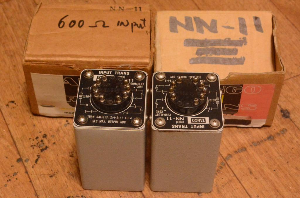 Hirata TANGO NN-11 input, stepup transformer w permalloy core