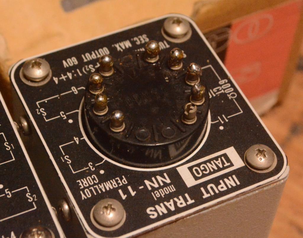 Hirata TANGO NN-11 input, stepup transformer w permalloy core