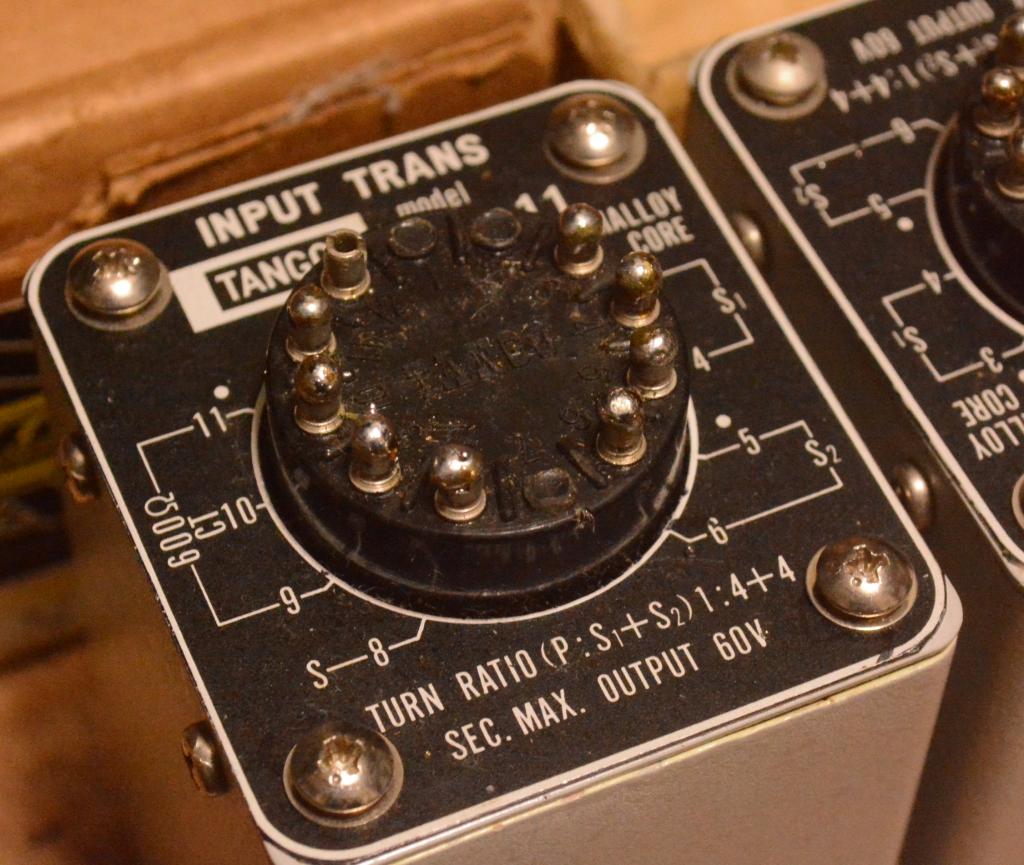 Hirata TANGO NN-11 input, stepup transformer w permalloy core
