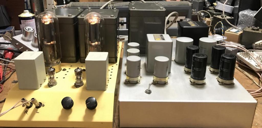 Okaya 211 special order made amplifier with all Maric transformer * Ex RARE