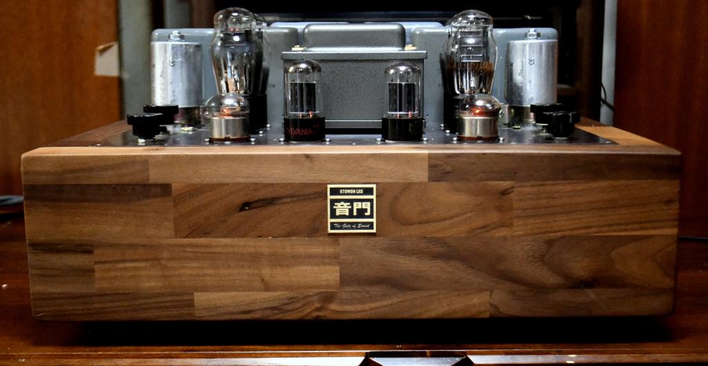 45 PP tube amplifier class A1 with early TRIAD output transformers
