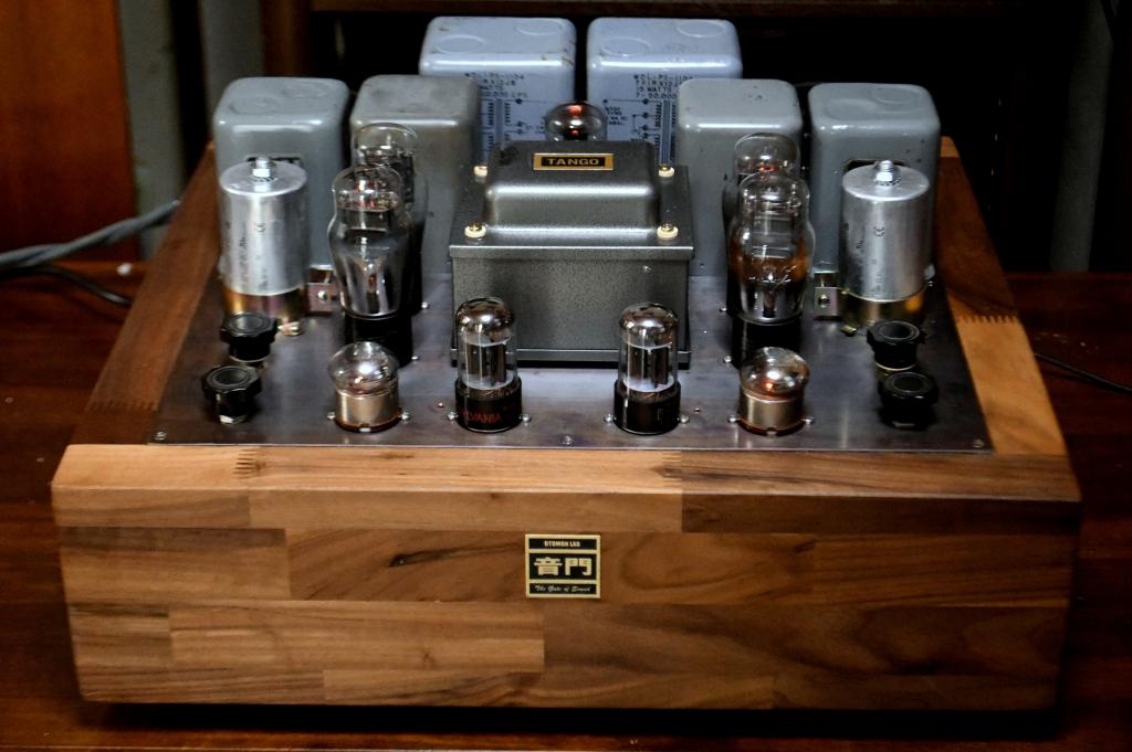 45 PP tube amplifier class A1 with early TRIAD output transformers