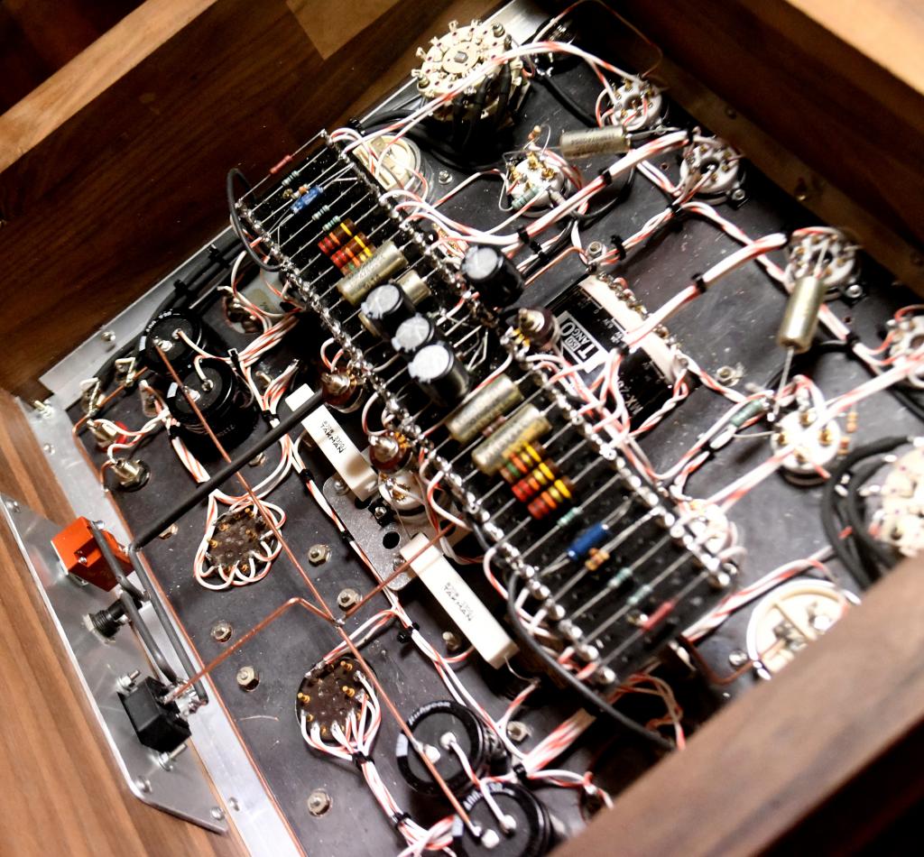 45 PP tube amplifier class A1 with early TRIAD output transformers