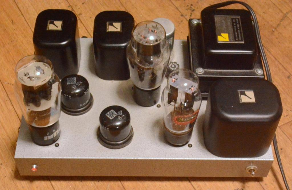 2A3/45 stereo tube amplifier with all Luxman transformer without tubes