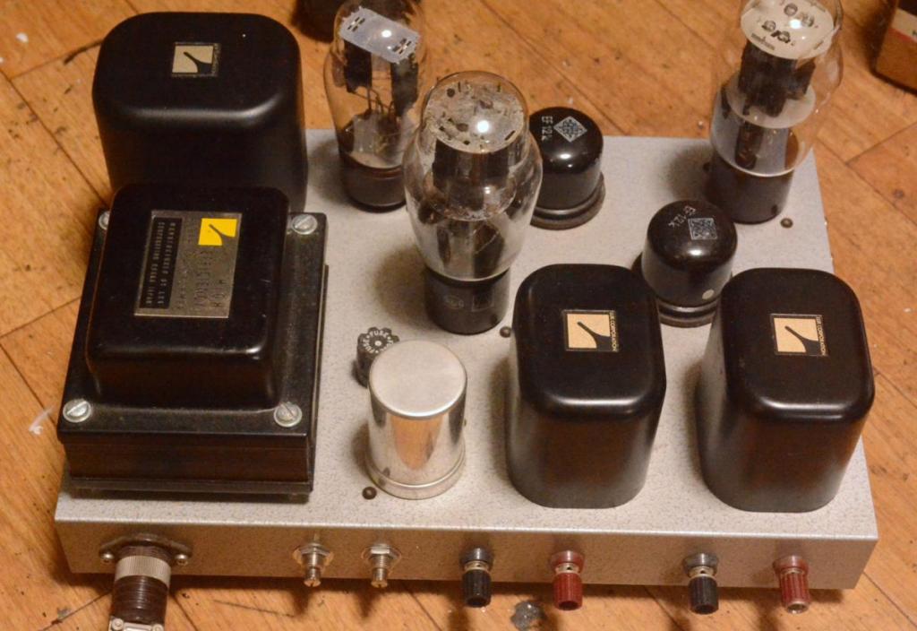 2A3/45 stereo tube amplifier with all Luxman transformer without tubes