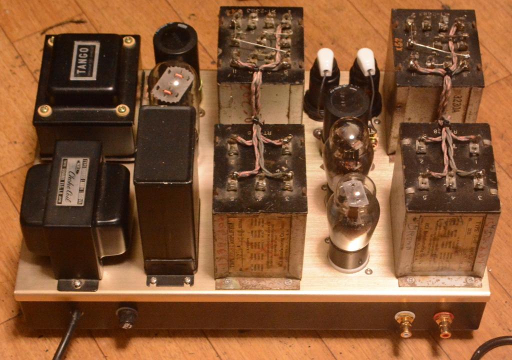 50s year RCA MI-3230 tube preamp with input, output transformer
