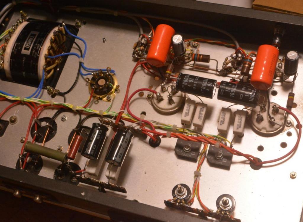 300B SE tube amplifier with Hirata TANGO transformers without tubes1