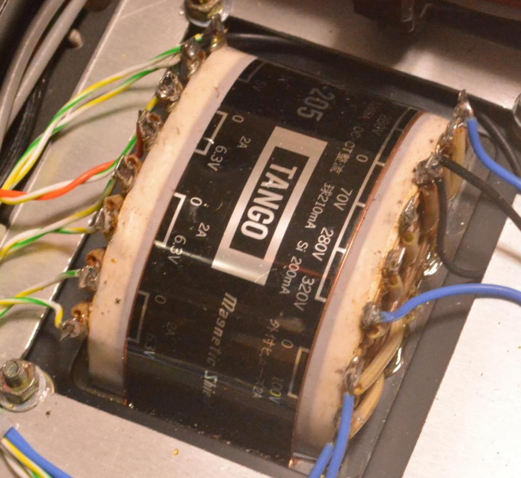 300B SE tube amplifier with Hirata TANGO transformers without tubes1