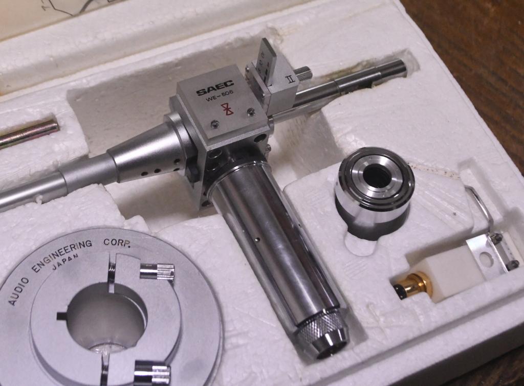 SAEC WE-506/30 12 inches long tonearm with headshell UL-3X * Full set